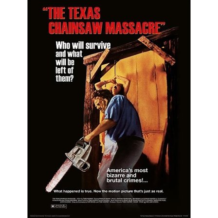 The Texas Chainsaw Massacre Brutal Print 40cm x 30cm Multicolou