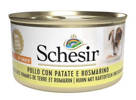 Schesir Pollo Con Patate E Rosmarino Cibo Umido Cani Adulti