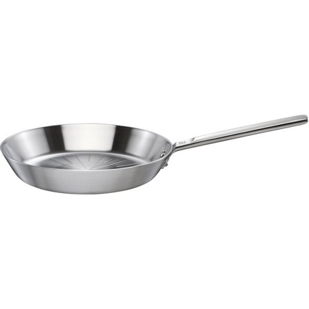 Fiskars Norden stekepanne uten belegg 28 cm, rustfritt stål