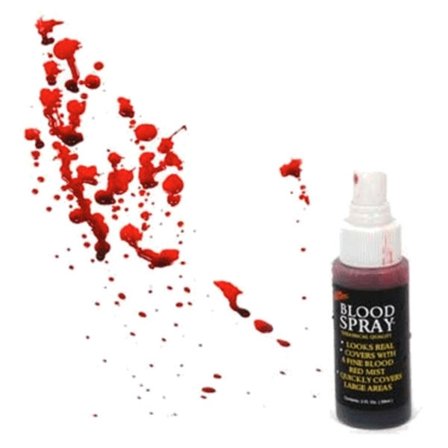 Face On Blodspray Fake Blod Halloween Maskersmink