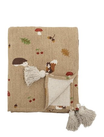 Bloomingville Fall Throw - Brown - 160X130CM
