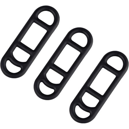 Cykelstropper til at holde en lampe, lommelygte eller andet tilbehør