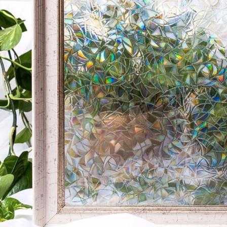 CottonColors Hjemme Vindusdekkende Film Ingen Lim 3D Statisk Dekorativ Fe