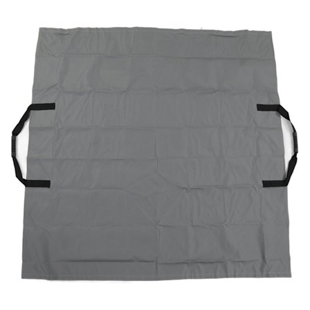 Puutarhan lehtipussi 2 in 1 puutarhan lehtien keräysmatto ulkokäyttöön, harmaa