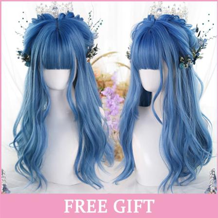 Syntetiska Peruker I Mitten Av Syntet Auburn Mjuk Syntetisk Peruk