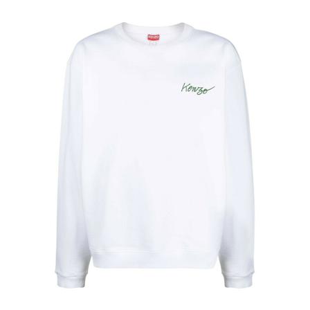 Kenzo, Sweatshirts ; Hoodies Biały, Mężczyzna, Rozmiar: L