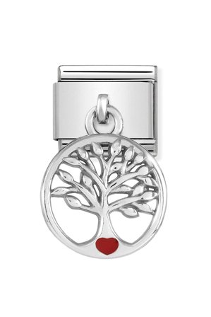 CHARMS 925 Sterling Silver and Enamel Tree Life