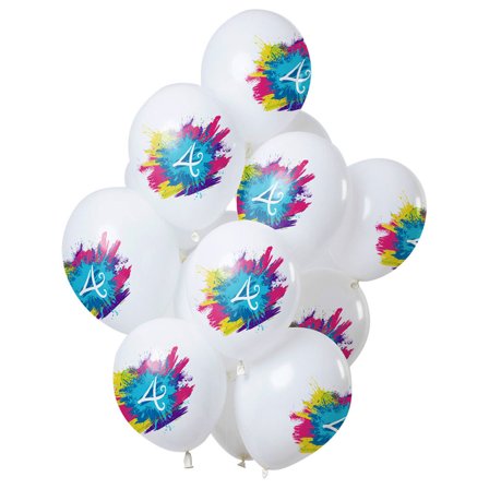 Color Splash 4 v Ilmapallot Lateksi