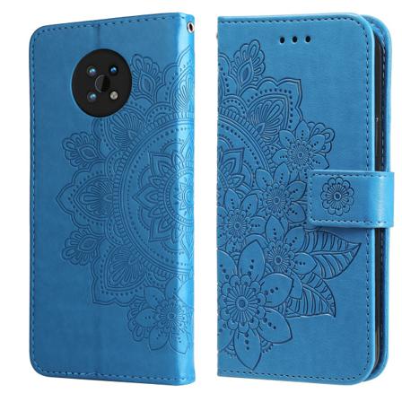 Blommor Präglad Pu- Case För Nokia G50
