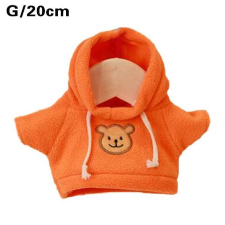 Msugar Soft Plysch Hode Animal Bears Hoodie, Plyschleksaker Clothi