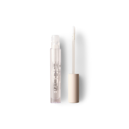 Ecooking Lip Gloss 00 – Transparent med Hyaluronsyre og E-vitamin for Fugtet og Plejet Hud