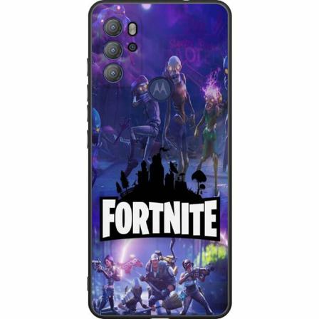 Motorola Moto G60s Svart Skal Fortnite