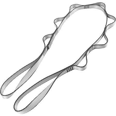 Ilmajooga keinu, ilmajooga silkkikangas, painovoimaa uhmaava joogakelajuttu, jatkopalat, ketjuketjut ja O-rengas, lentävä joogatrapeesi, harmaa