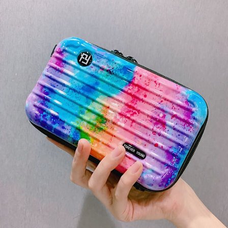 Square Box Bag Axelväska MULTICOLOR