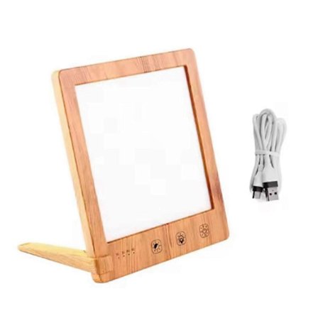 Fototerapilampa Naturlig Solljuslampa Justerbar LED-sollampa