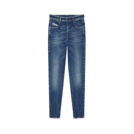 Diesel, Jeans 2015 Babhila Blauw, Dames, Maat:W30,stretch