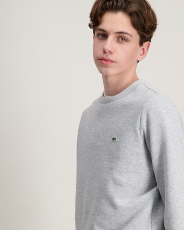 Lacoste SWEATSHIRT CREW Grå Trøjer Dreng - Kids Brand Store