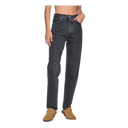 Agolde Straight Jeans , Zwart , Dames , Maat: W26