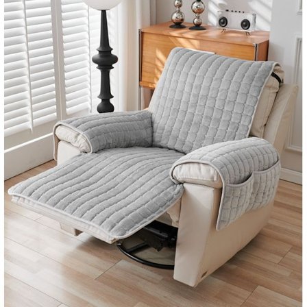 Nojatuolin suojus, nojatuolin päällinen, liukumaton, käsinojan suojus, TV-tuolin päällinen, rentouttava tuolin päällinen kotiin lasten ja lemmikkien 