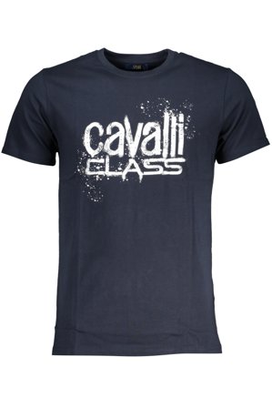 Cavalli Class T-shirt Maniche Corte Uomo Blu