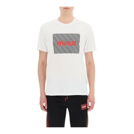 Hugo Boss logo t-shirt , Wit , Heren , Maat: M
