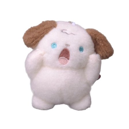 Skrikende dyr Plysjdukke Tegneserie Hundepingvin BEIGE HUND BEIGE