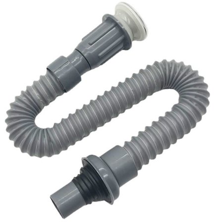 Siphon afløbsrør 1 stk grå / siphon til vask