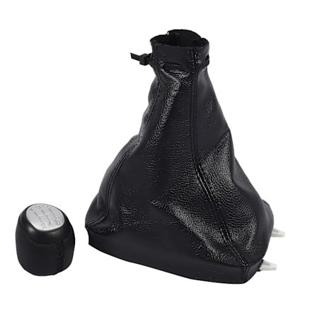 5-växlad manuell växelspaksknopp Växelspaksknoppskydd för Saab 9-3 2003-2012 55566206 55353898