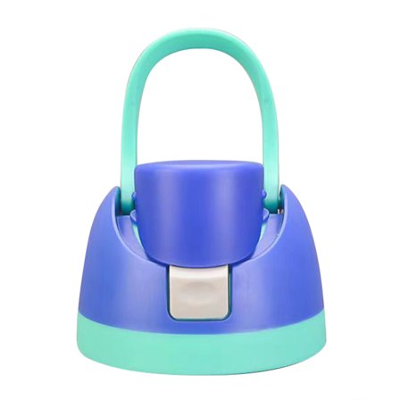 OWala Thermo-flaske erstatningslåg, vandflaske top låg med én knap, ingen lækage, vandflip låg