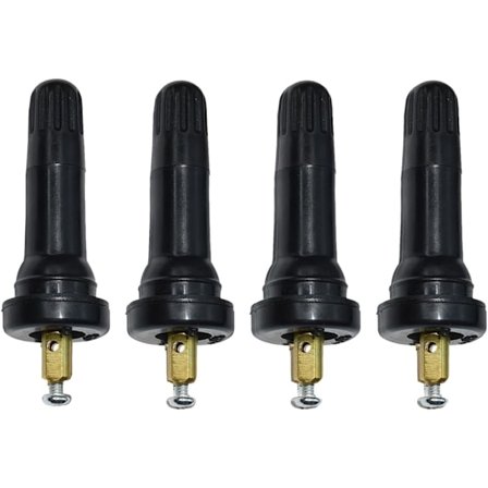 4 st TPMS däcktrycksensorventilstam, TPMS-ventil däcktrycksövervakning