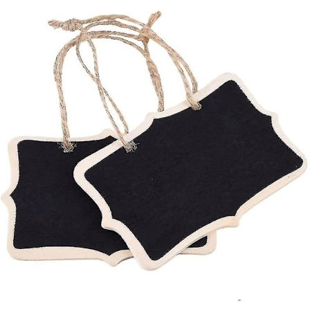 12-pakke Mini Rektangulære Tavler