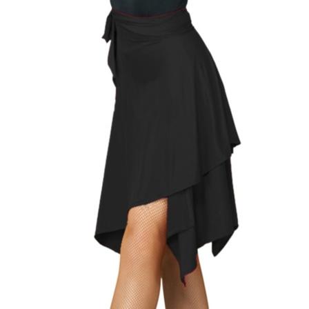 Latindanskjole Balletkjole SVART Black