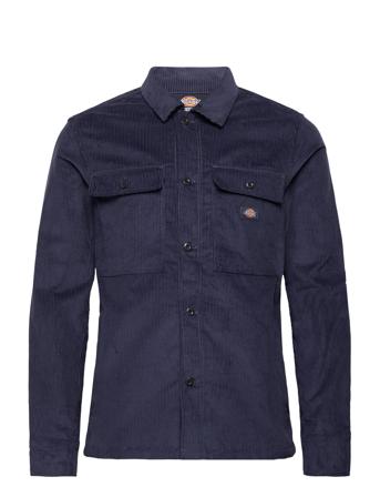 Higginson Shirt Ls Navy Dickies