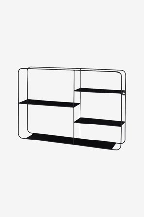 NORDFORM - Hylle - Svart - Vegghyller - Fra Homeroom
