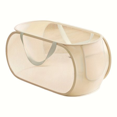 Stor legetøjskurv, transparent, opdelte rum, holdbar