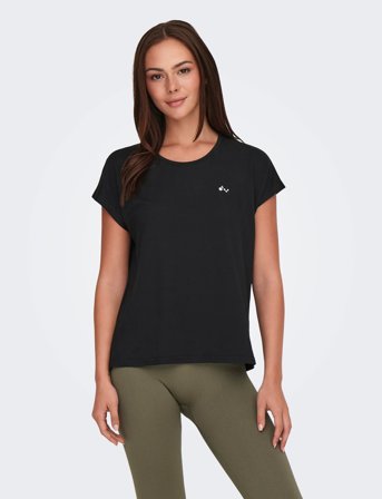 Only Play Onpaubree Life On Ss Bat Loose Tee Noos - Black - M