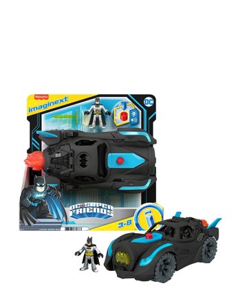 Imaginext | Imaginext Dc Super Friends Batmobile Med Lys Og Lyde | ONE SIZE