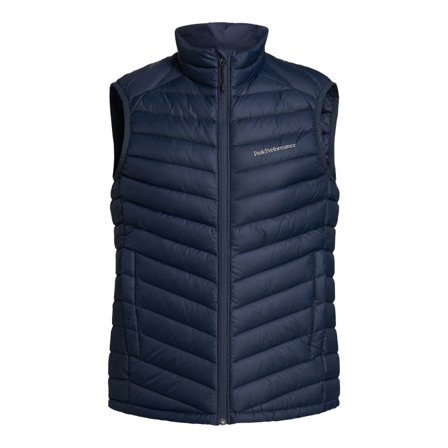 Peak Performance Men's Frost Down Vest Men lined vests Blue XXL