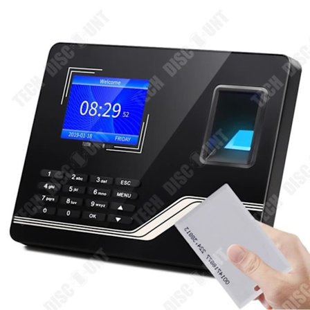 TD F20 Fingerprint Time Attendance Machine Magnetic Card Recognition Access Control Machine