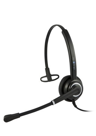 PLUSONIC Headset 7.1P, Mono, NC, Wideband, mit Plantronics QD