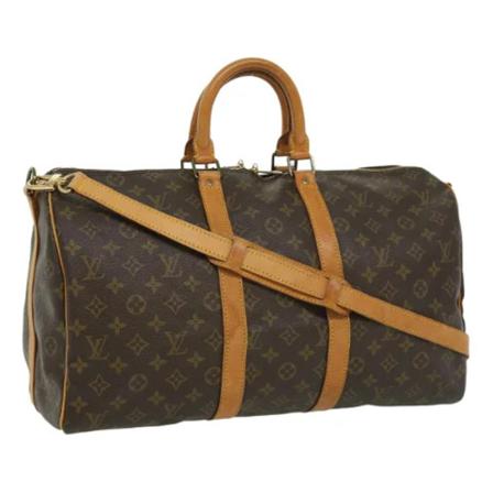 Louis Vuitton Vintage Pre-owned Weekend Tass , Bruin , Dames , Maat: ONE Size Vintage Tassen