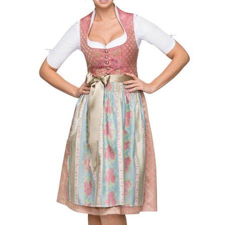 Naisten saksalainen Oktoberfest-asu Dirndl perinteinen baijerilainen olutkarnevaali Fraulein Cosplay piikapuku -hg