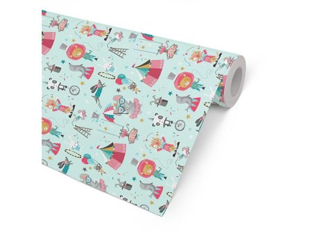 HEDLUNDS OF SWEDEN Presentpapper 38cmx165m Cirkus - Lyreco - Emballage och lagerutrustning - Presentinslagning - Presentpapper och Julpapper