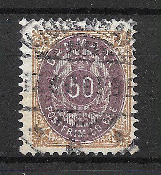 Danmark 1902 - AFA 30Cy - Stemplet