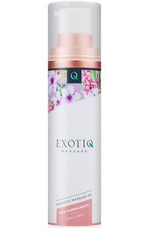 Kjøp Exotiq Massage Oil Rich Sandalwood 100 ml - Massasjeolje Sandeltre | God pris