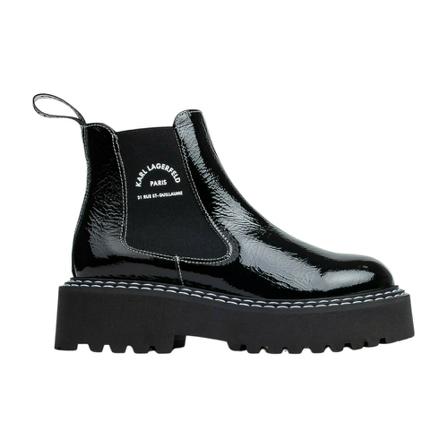 Karl Lagerfeld, Flat booty Czarny, Kobieta, Rozmiar: 39 EU