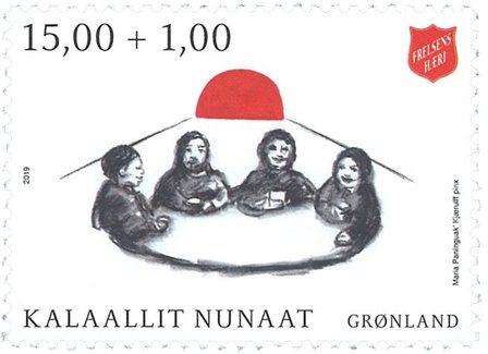Grønland - Frelsens Hær - Postfrisk frimærke