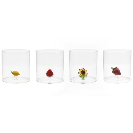 Mareld Tumbler-lasi 4 kpl, hedelmäteema