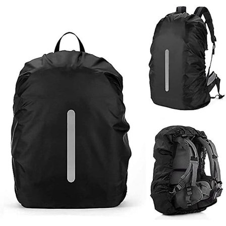 Ryggsäcksregnskydd med reflexremsor vattentätt regnskydd skolväska reflexryggsäcksskydd reflexryggsäcksskydd