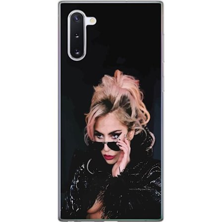 Kompatibelt Mobildeksel til Samsung Galaxy Note10 Lady Gaga portrett med solbriller og dramatisk sminke i mørk glamorøs stil